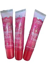 Lot/3 Jordana Squeeze N Shine Super Shiny Tasty Lip Gloss #13 SUGAR LIPS... - £14.37 GBP