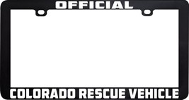 Colorado Official Rescue Vehicle 4X4 Off Road Four Wheel License Plate Frame - £5.17 GBP