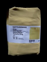 Ikea Nattsvarmare King Duvet Cover w/2 Pillowcases Bed Set 100% Cotton Y... - $69.27