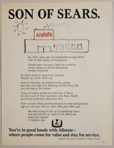 1966 Print Ad Allstate Insurance Son of Sears You&#39;re in Good Hands - £13.82 GBP