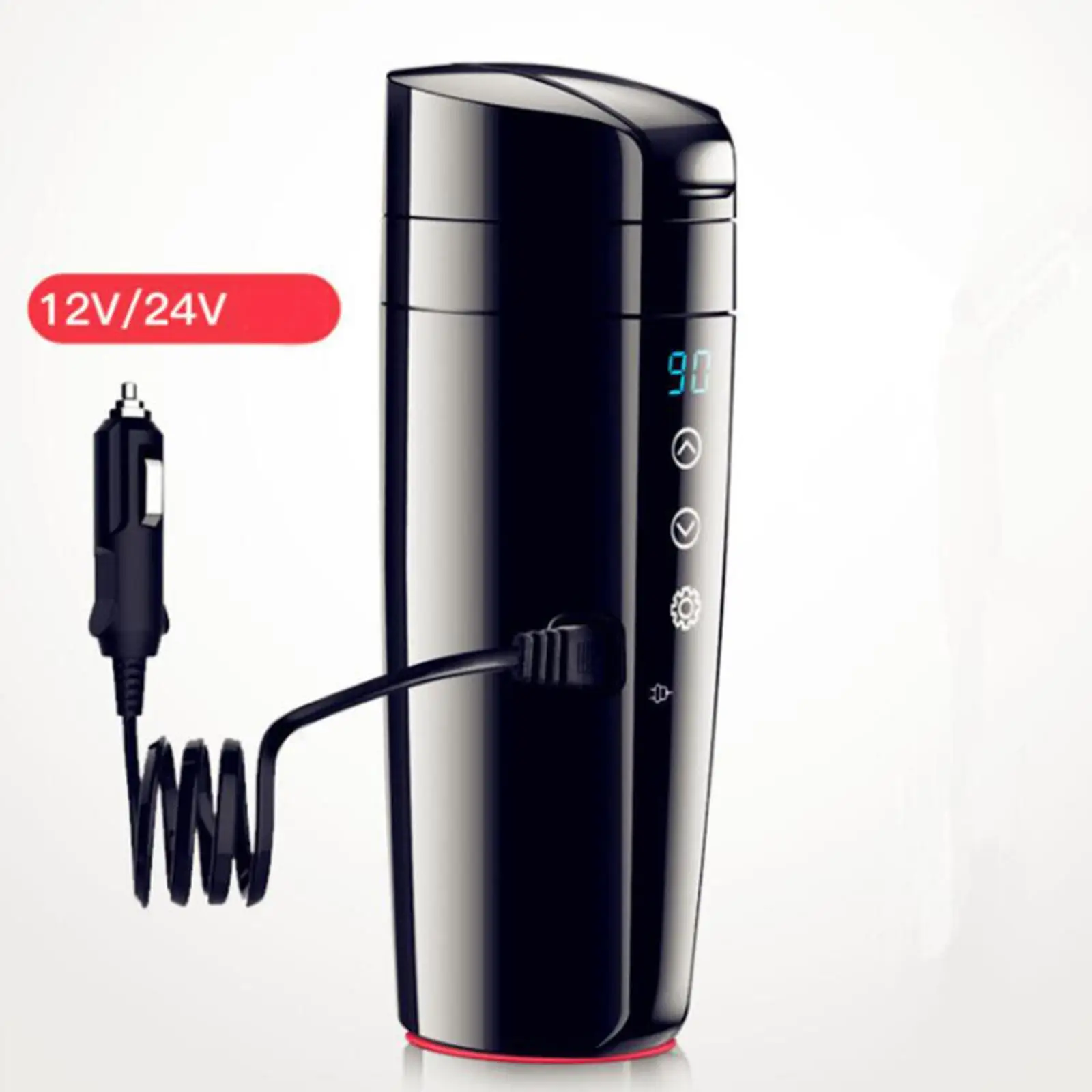 12V 24V Electric Car Kettle Boiler 400ml - Portable Hot Water Intelligent Stai - £31.57 GBP