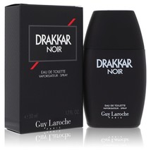 Drakkar Noir Cologne By Guy Laroche Eau De Toilette Spray 1.7 oz - £21.00 GBP