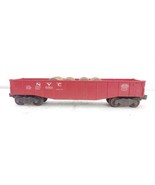 Lionel Trains Postwar 6462 Red Gondola with 4 Barrels Load O Gauge - $17.81