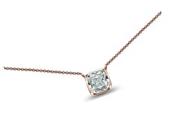 Rose Gold Flashed Sterling Silver Cubic CZ - £57.67 GBP