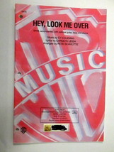 Hey Look Me Over Sheet Music SATB w instruments Choir CH9725 Warner Brothers - £5.50 GBP