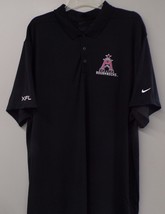 Nike Golf XFL Football Houston Roughnecks Mens Polo XS-4X, LT-4XLT Oilers New - £36.20 GBP+