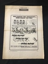 After the Fox Original Pressbook Peter Sellers Victor Mature - £25.20 GBP