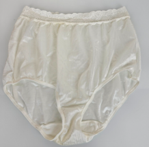 Vintage Bestform Nylon Panties Granny Briefs Lace Hi Leg Waist Sissy Plus 10 - £17.83 GBP