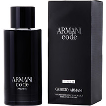 Armani Code By Giorgio Armani Parfum Spray Refillable 4.2 Oz - £129.39 GBP
