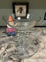 2 TIER CAKE, DESSERT, FRUIT, UPCYCLED DISPLAY SERVEWARE PARTY PLATE/BOWL... - $75.00