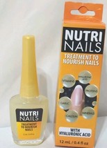 Nutri Nails Nourishing Nail Treatment Hyaluronic Acid Nail Polish 0.4 fl oz - $12.99