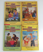 Lot of 4 The Baby-Sitters Club Apple Paperback Books #1, #7, #8, &amp; #16 - £9.12 GBP