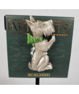 Vintage JJ Jonette Silver Tone Scotty Dog Sitting for Treat Artifacts Br... - €21,15 EUR