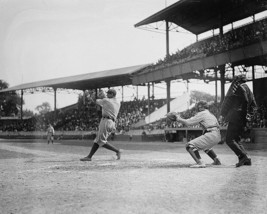 New York Yankee Hall of Famer Babe Ruth at bat at Polo Grounds 1920 Phot... - £6.93 GBP+