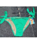 NWT Victoria’s Secret Ladies Bikini Bottom Bathing Suit Green Size XS  - £18.03 GBP