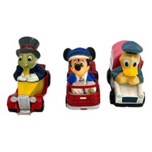 Walt Disney Matchbox Lesney Diecast Cars Lot 3 Donald Mickey Jiminy Vint... - $38.56