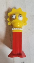 Lisa Simpson Pez Dispenser The Simpsons 2003 Red Base  - $9.30