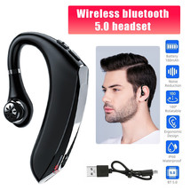 Wireless Earphone Bluetooth 5.0 Earpiece Headset Driving Trucker Earbuds... - £15.90 GBP