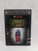 *Punched* Path Of Exile Exilecon Painted Tower Shield Chaos Guardian Rare Card - £38.65 GBP