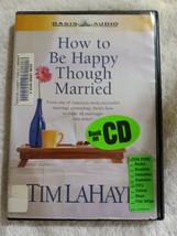 How to Be Happy Though Married by Tim Lahaye (2002, Audiobook, Abridged) - £14.15 GBP