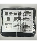 Mancro Boat Cover Black MX-US 9611200BLK Fits 17-19 Foot Sealed New - $1,505.15 MXN