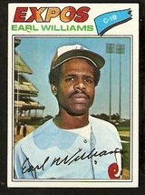 Montreal Expos Earl Williams 1977 Topps # 223 Ex - £0.37 GBP