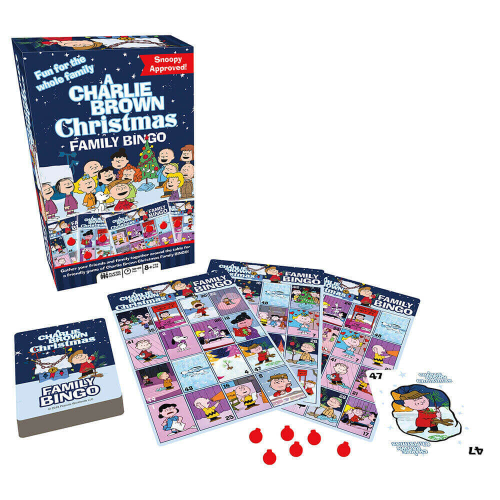 Charlie Brown Christmas Family Bingo - $31.84