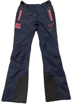 SUPERDRY Pants Womens 6 Sleek LUXE Ski Pants Navy Pink Lined Flared - $1,020.52 MXN