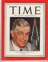 Time Magazine 1944 Wwii, Apr 3, V. Bush, Gen Of Physics - £22.61 GBP