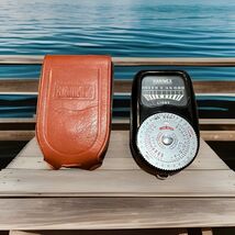 Vintage NOVA Light Exposure Flash Meter with Original Leather Case - $33.65