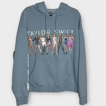 TAYLOR SWIFT 1989 (Taylor&#39;s Version) Eras Tour Blue Hoodie Size XL Swiftie - £78.55 GBP