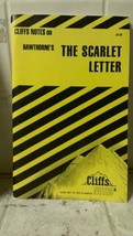 Hawthorne&#39;s The Scarlet Letter [Cliffs Notes] - $1.38 CAD