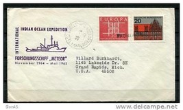 Germany 1965 Cover sent to USA International Indian Ocean Expedition - £4.73 GBP