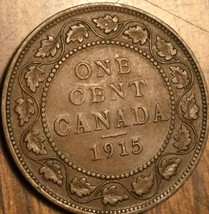 1915 Canada Large Cent Penny Coin - £1.79 GBP