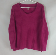 White Stag Lolita Pink Round Neck Sweater Plus Size 2X 18W-20W - $215.90 MXN