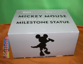 Walt Disney D23 Gold Member Fan Club Mickey Mouse Milestones Statue In Box - £90.99 GBP