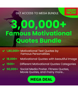 300.000 citas famosas Mega Pack Hot Deal - $13.02 CAD
