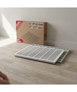 White Steel Return Air Filter Grill for 30x20 Wall Openings, Removable D... - $2,488.53 MXN