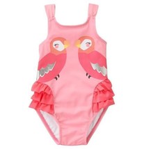 NWT Gymboree Toddler Girls Size 2T Bird Parrot 1-Piece Swimsuit  NEW - $16.99