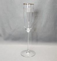 Crystal Champagne Flute Ralph Lauren Navigator Gold (ONE) Toasting Glass... - $74.25