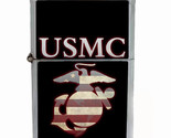 USMC Rs1 Flip Top Dual Torch Lighter Wind Resistant - $16.78