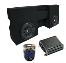 05-15 Toyota Tacoma Double Cab Truck Kicker Comp C10 Dual 10 Sub Box Cxa8001 Amp - £581.86 GBP