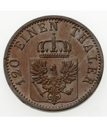 1871C Allemand États Prusse 3 Pfennig Pièce de Monnaie En Bu, Km 482 - $980.68 MXN