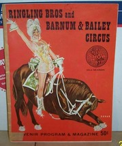 1963 Ringling Bros. &amp; Barnum &amp; Bailey Circus Program - $53.11