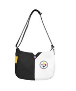 Pittsburgh Steelers NFL 300139 Pebble Split Hobo Purse Bag 14&quot; L - $47.52