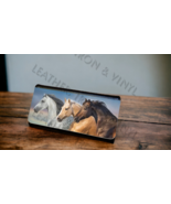 Women&#39;s Trifold Wallet - Three Horses Painting Design - $33.97 CAD
