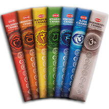 Seven Chakras Incense Sticks by Hem! A scent for each Chakra! 35 Sticks ... - $1.93