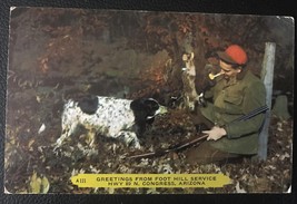 1950&#39;s - 1970&#39;s Postcards - Arizona Rabbit Hunting Dog - $3.65