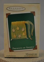 Hallmark Presents of Angels - Set of 6 Miniature Ornament - £9.16 GBP