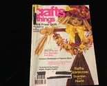 Crafts ‘n Things Magazine September 1991 Jack Frost Quilt, Raffia Scarecrow - $8.00
